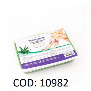 DERMOGREEN CERA DEPILATORIA BANDEJA X 400 VEGETAL
