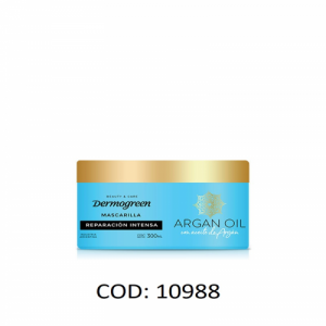 DERMOGREEN MASCARA CAPILAR ACEITE ARGAN X 300ML