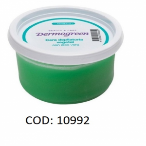 DERMOGREEN CERA DEPILAT. MICROONDAS VEGETAL X 150