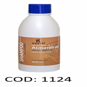 AURILL SH. CABELLOS NORMALES C/ALMENDRAS X970CC.