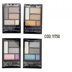 T& L SET DE SOMBRAS X 5 UNIDADES TONO-3