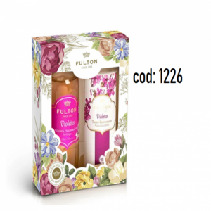 FULTON ESTUCHE VIOLETAS (POLVO + COLONIA