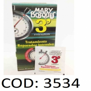 MARY BOSQUES TRAT. REPARADOR 3MIN. SACHET X36 UNI