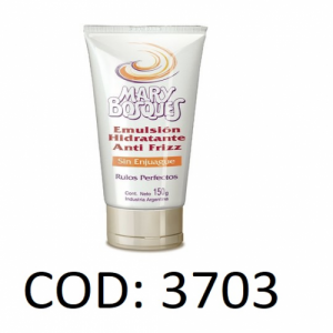 MARY BOSQUES EMULSIÓN ANTI FRIZZ RULOS X 150 GR