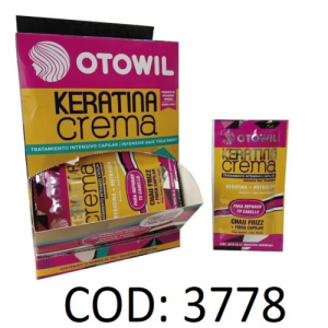 OTOWIL KERATINA EN CREMA SACHETERA X 24