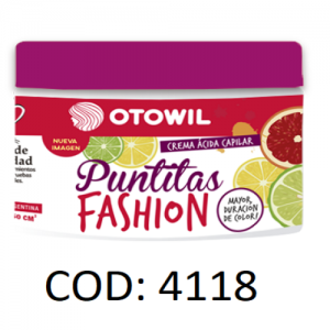 PUNTITAS FASHION - CREMA ÁCIDA POTE X 250 GRS