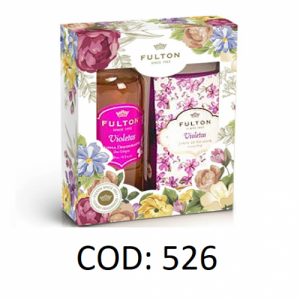 FULTON ESTUCHE VIOLETAS (JAB.+COLONIA)