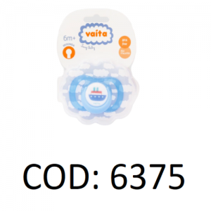 VAITA CHUPETE PLUS CLAS.T/SIL+6 RED(2362)