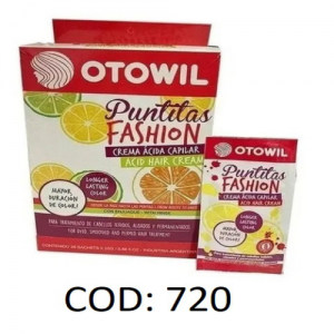 OTOWIL PUNTITAS FASHION- CR.ÁCIDA SACHETERA X 24u
