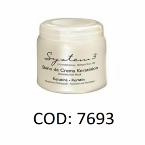 SYSTEM 3 BAÑO DE CREMA KERATÍNICO X 250 GR