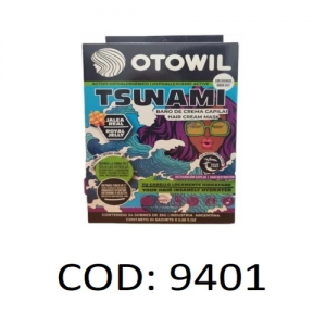 OTOWIL TSUNAMI BAÑO DE CREMA SACHETERA X 24 UNIDAD