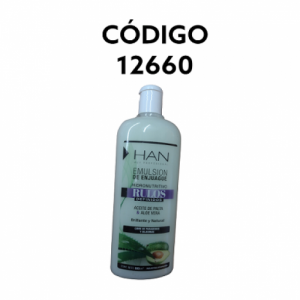 HAN CREMA DE ENJUAGUE RULOS X 500CC