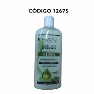 HAN CREMA DE ENJUAGUE OLIVA X500CC